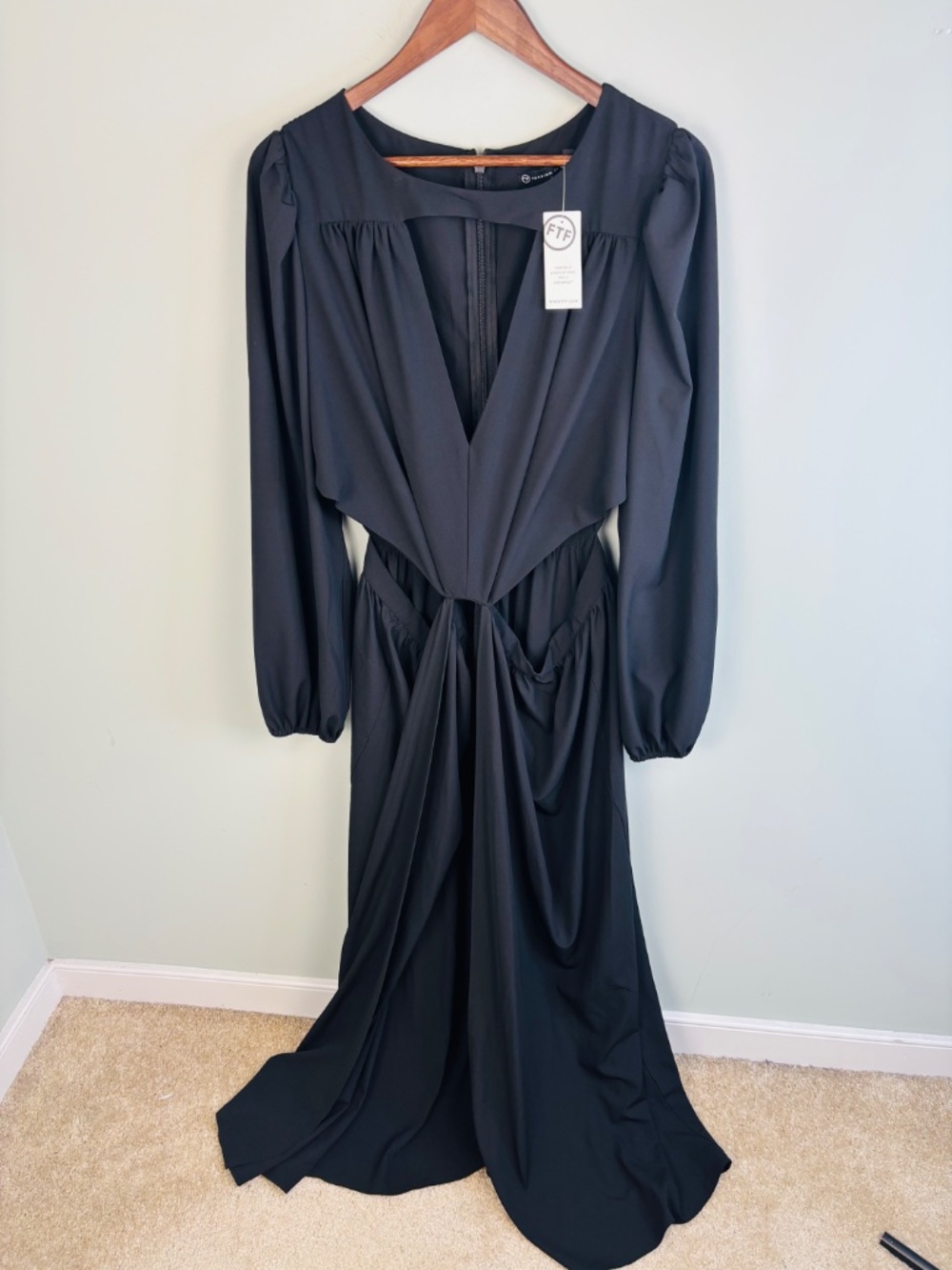 Fashion to Figure Cutout Maxi Tunic NWT Size 1X